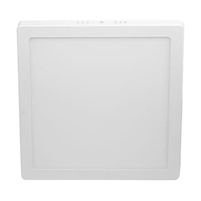 Painel De Led Quadrado Sobrepor 12w Bivolt Blumenau 3000k Luz Quente