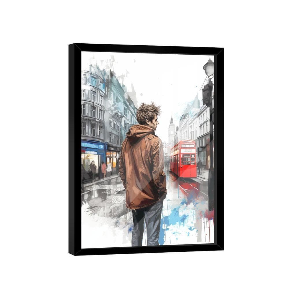 Quadro Watecolor City -- Br Artes