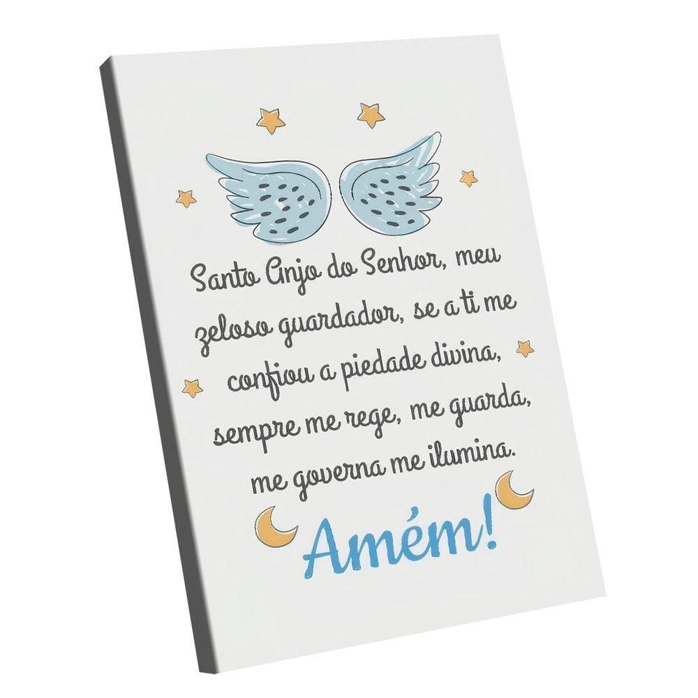 Quadro Santo Anjo -- Br Artes