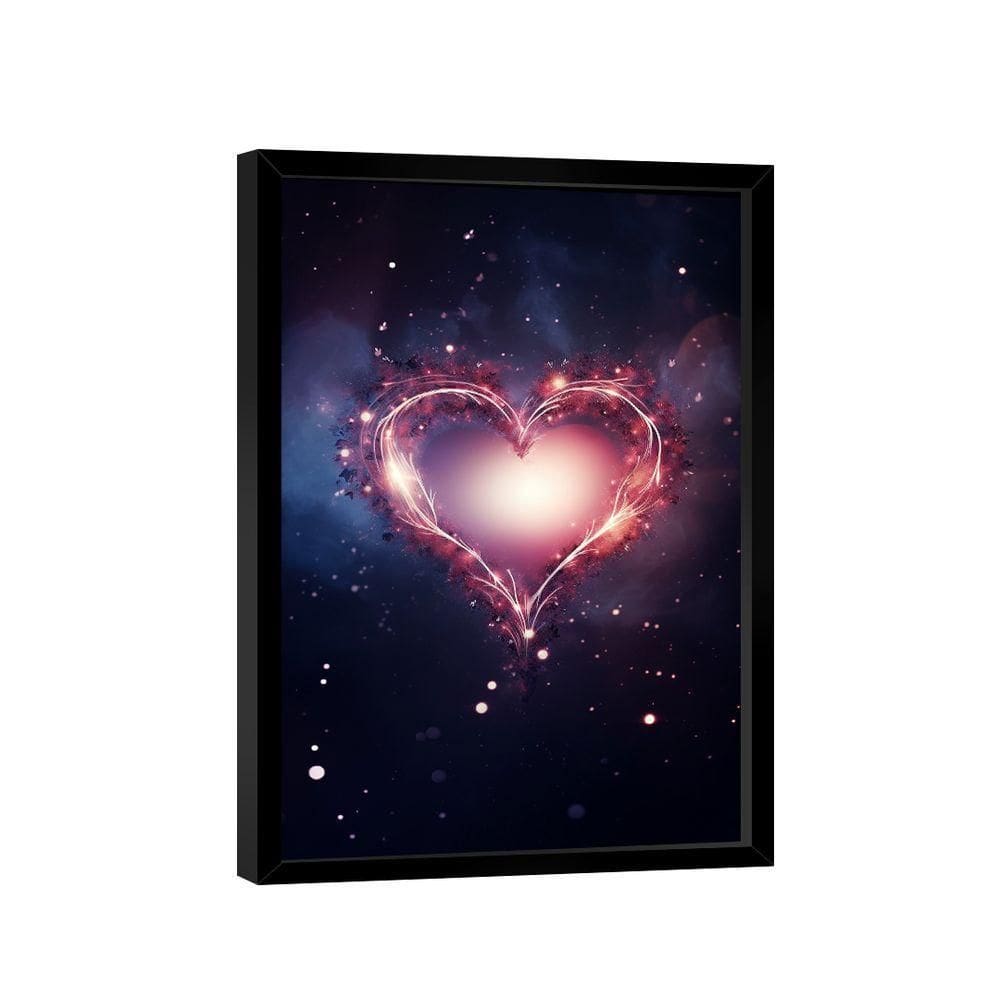 Quadro Coração Galático -- Br Artes