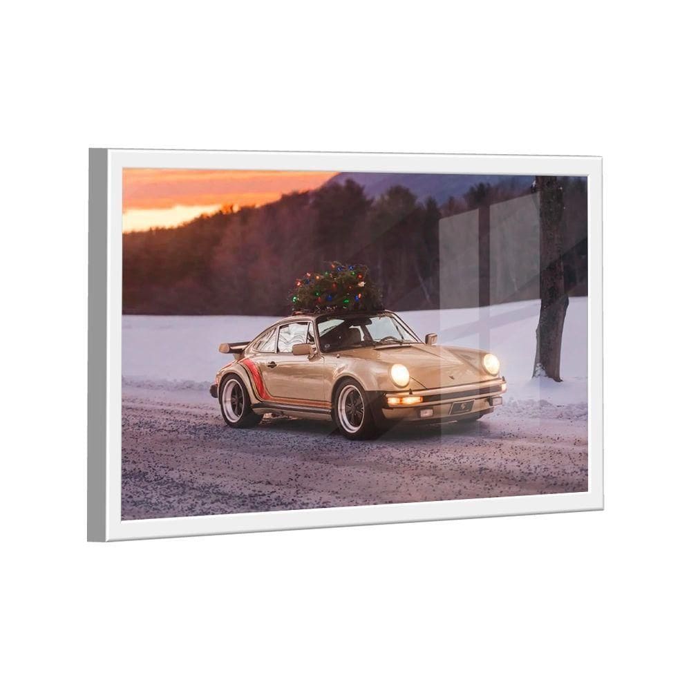 Quadro Porsche Merry Christmas -- Br Artes
