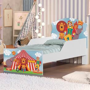 Cama Infantil Circo Da Alegria Com Colchão