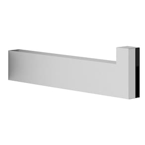 Papeleira Verso Cromado 13,4cm X 12cm X 3,6cm Cromado