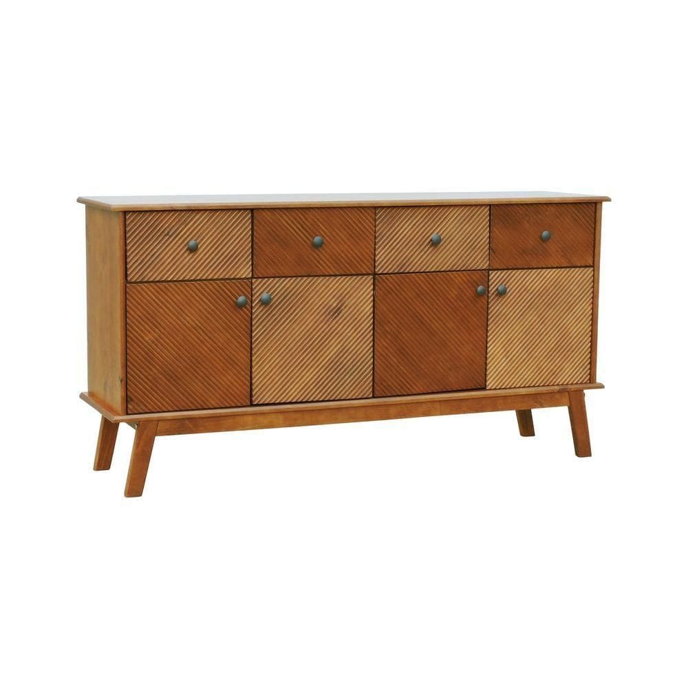 Buffet 4 Portas 4 Gavetas Maré Amêndoa