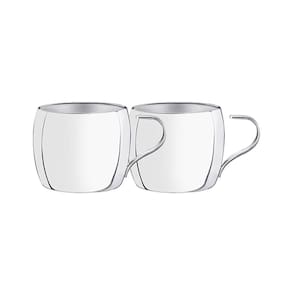 Conjunto De Xícaras Para Chá E Capuccino Em Aço Inox 2pçs - Tramontina -