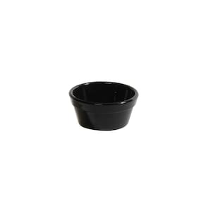 Ramequim Cheff 60ml Preto Em Policarbonato Linha Profissional Cook Vem