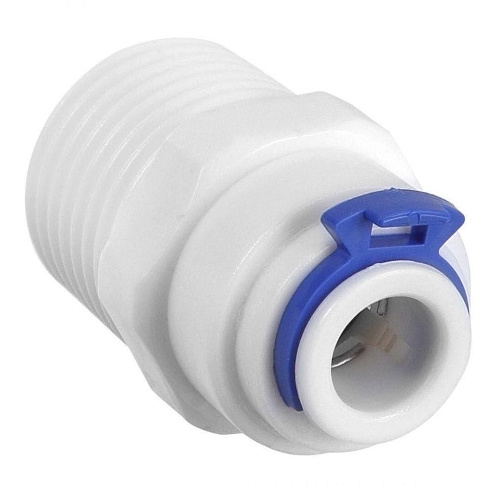 10 Conexão Reta Engate Rápido Rosca 1-2 P- Purificador + Man