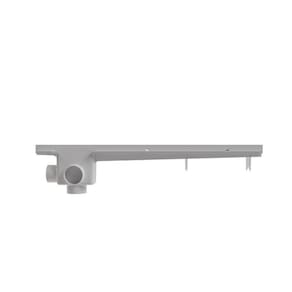 Kit 5 Ralo Linear com Tampa Vazada 50 cm Astra Branco