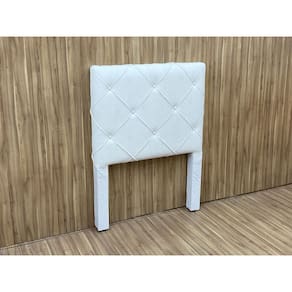 Cabeceira Cama Box Solteiro 88 Corino Linhão Palha Prime LS