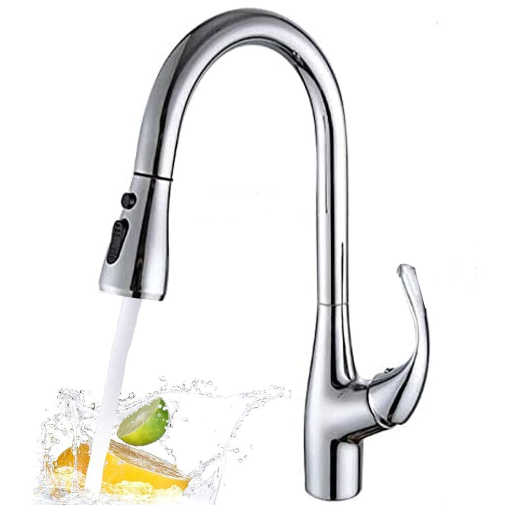 Torneira De Cozinha Goumert Extensivel Pia Bancada Luxo Monocomando Agua Quente Fria
