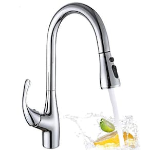 Torneira de Cozinha Goumert Extensivel Luxo Pia Bancada Monocomando 3 Jatos Agua Quente Fria