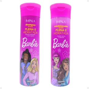 Impala Barbie Infantil Plena e Hidratada: Shampoo e Condicionador 250ml
