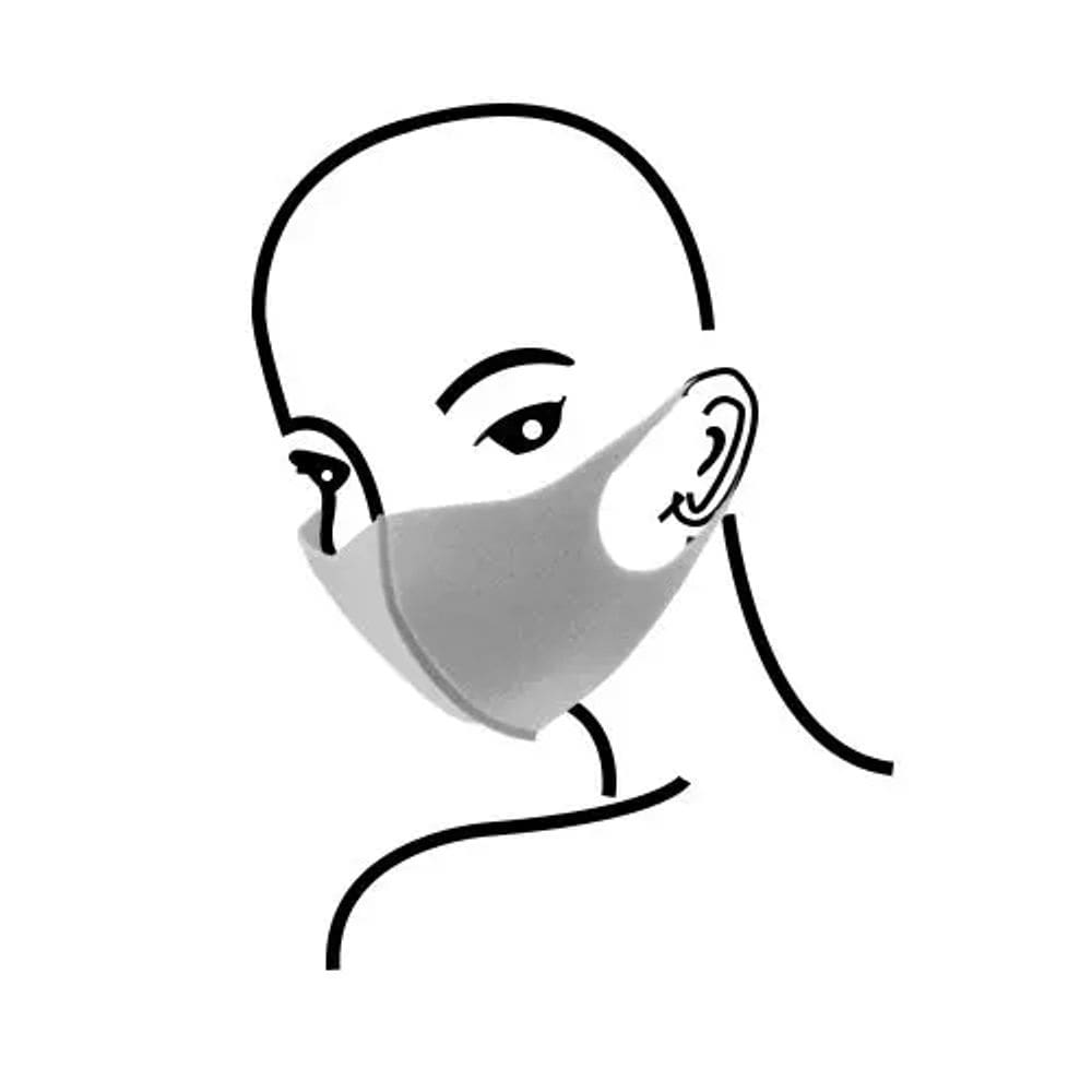 Máscara Facial Lavável Pró-Fono