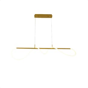 Pendente Led Moderno Taschibra Organic 28W Luz Quente 3000K Bivolt