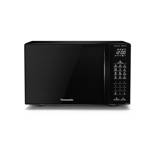 Microondas Panasonic Dupla Refeição 34L Black Glass - NN-ST66NBRU - 220V