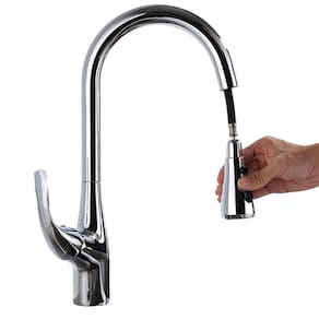 Torneira Goumert Extensivel Pia Cozinha Luxo Bancada Monocomando Agua Quente Fria 3 Modos Jatos
