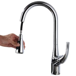 Torneira Cozinha Courmet Extensivel Pia Luxo Bancada Moderna Sofisticada Monocomando
