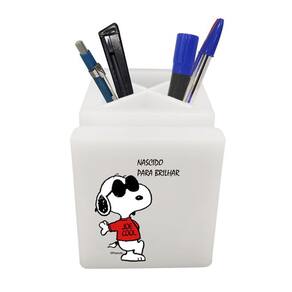 Organizador de Mesa Iluminado Snoopy - Joe Cool