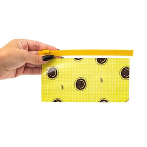 Necessaire Ziplock Para Caderno de Discos P - Smiles