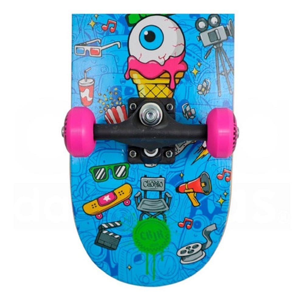 Skateboard Kronik Charlie Brown Jr Doodle | Casas Bahia