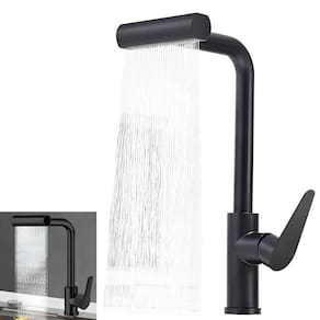Torneira de Cozinha Gourmet Monocomando Tripla Função Luxo com Ducha Spray Misturador Casa Bancada Pia Água Quente e Fria Moderna Giratória