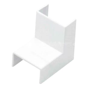 2 Cotovelo Interno Para Canaleta Branca 50x20mm Grossa Larga