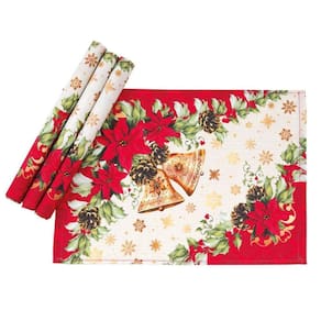 Jogo Americano Natal Clean Renova Estampado 45cm x 31cm com 4 Peças - Dohler
