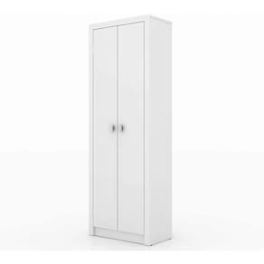 Armário 02 Portas Para Escritório Me4105 Branco Branco
