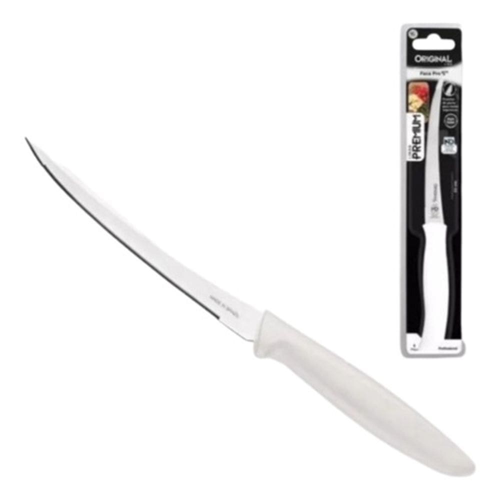 Faca De Serra 5`` Inox Cortar Legumes Frutas Multiuso Jjb