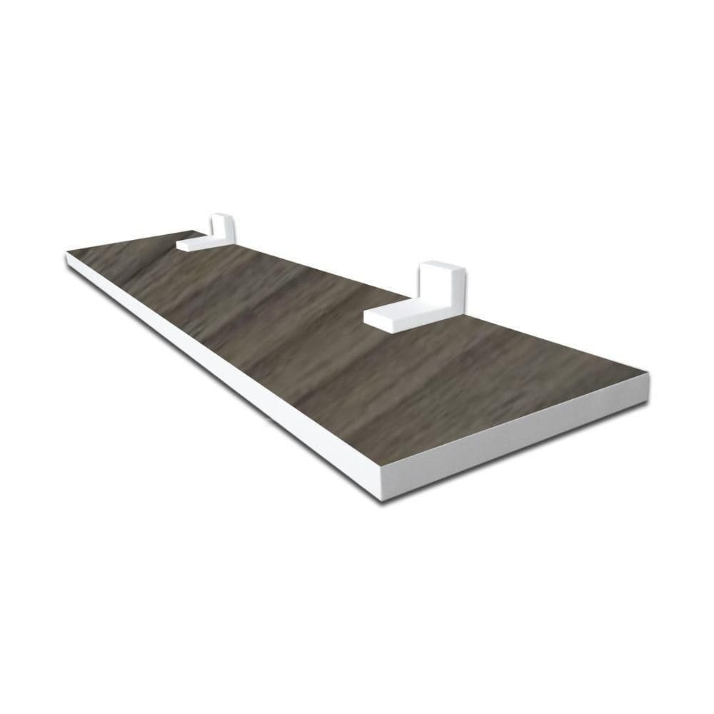 Prateleira Linha Furta-Cor Em Mdf Com Borda De Pvc Branco 20