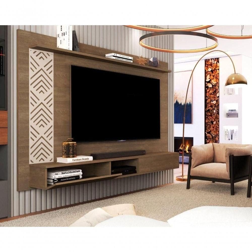 Painel Roma Castanho / Off - Cambel