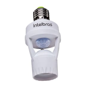 Sensor De Presença Intelbras Para Iluminação Esp 360s E27 Bivolt
