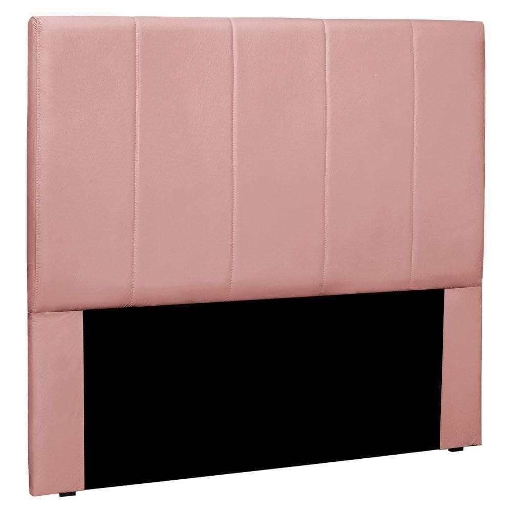 Cabeceira Queen 1,60m Ravenna Veludo - Pallazio Cor Rosa