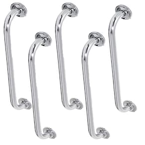 Barra Alça De Apoio 60cm Segurança Kit 5 Uni Idoso Criança Cadeirante Gestante Evita Acidente