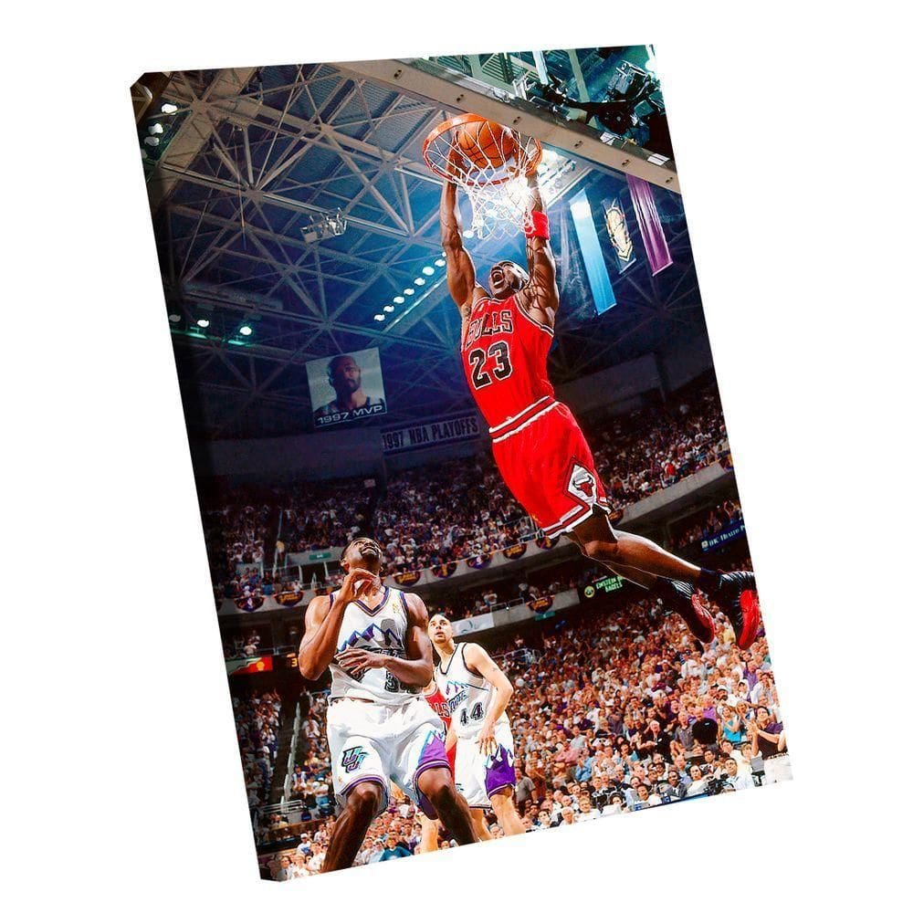 Quadro Michael Jordan -- Br Artes