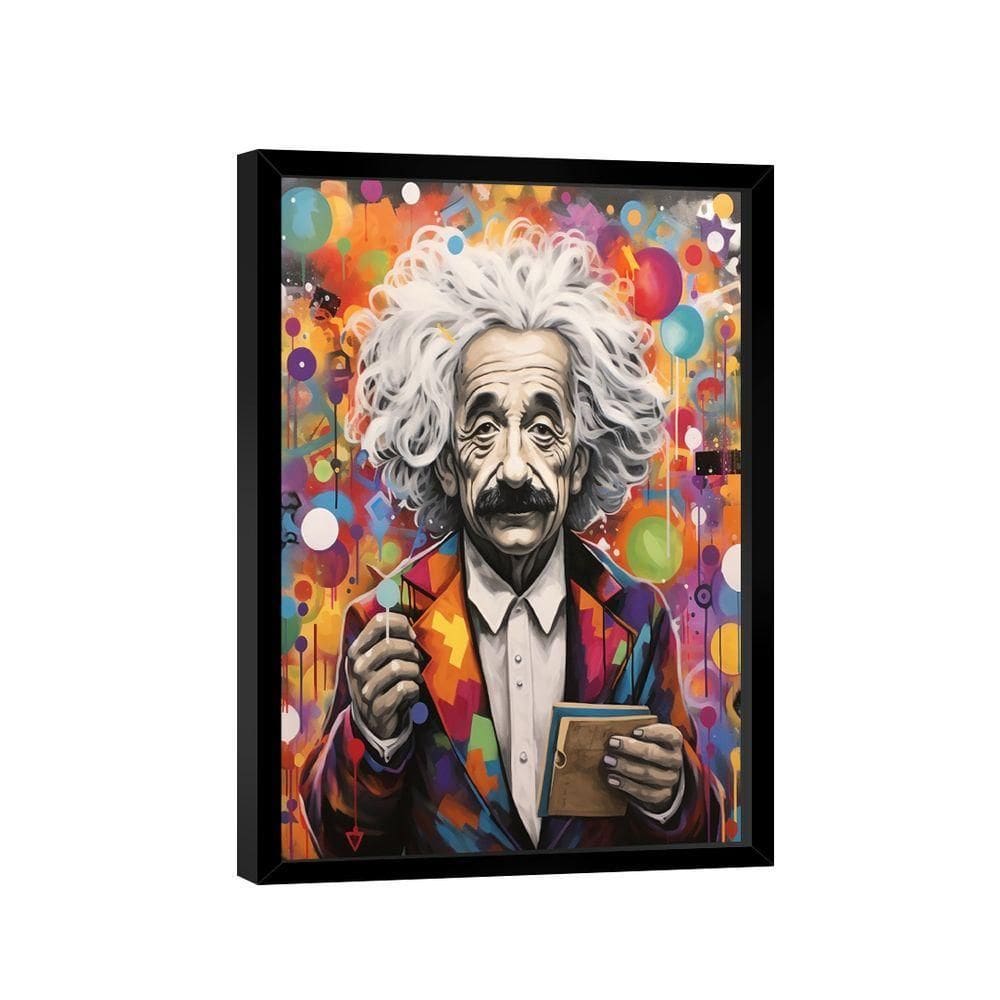 Quadro Einstein Colors -- Br Artes
