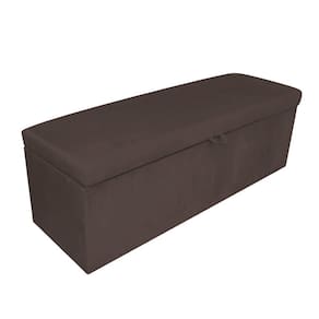 Kit Calçadeira e Painel Clean 160 Cm Suede Marrom D´rossi