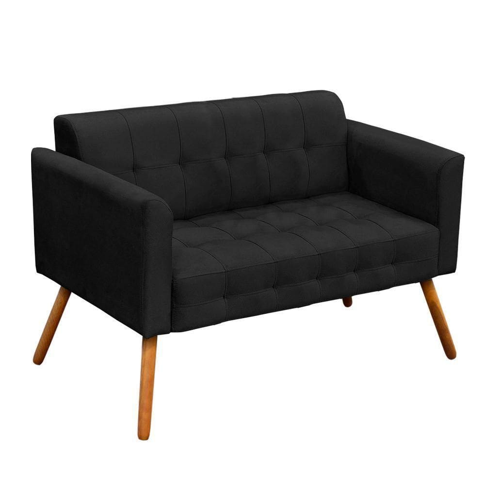 Namoradeira Elisa Suede Preto D´rossi