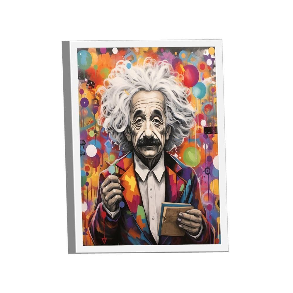 Quadro Einstein Colors -- Br Artes