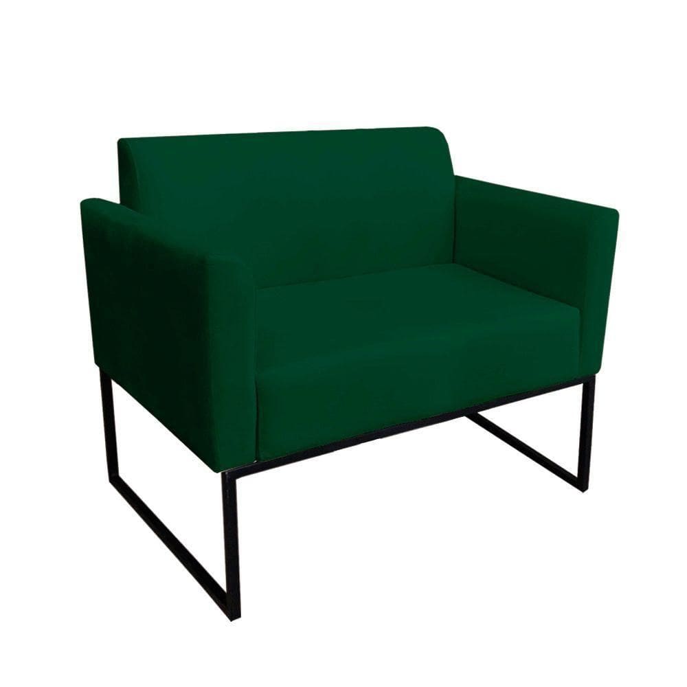 Namoradeira Marisa Suede Verde Preto