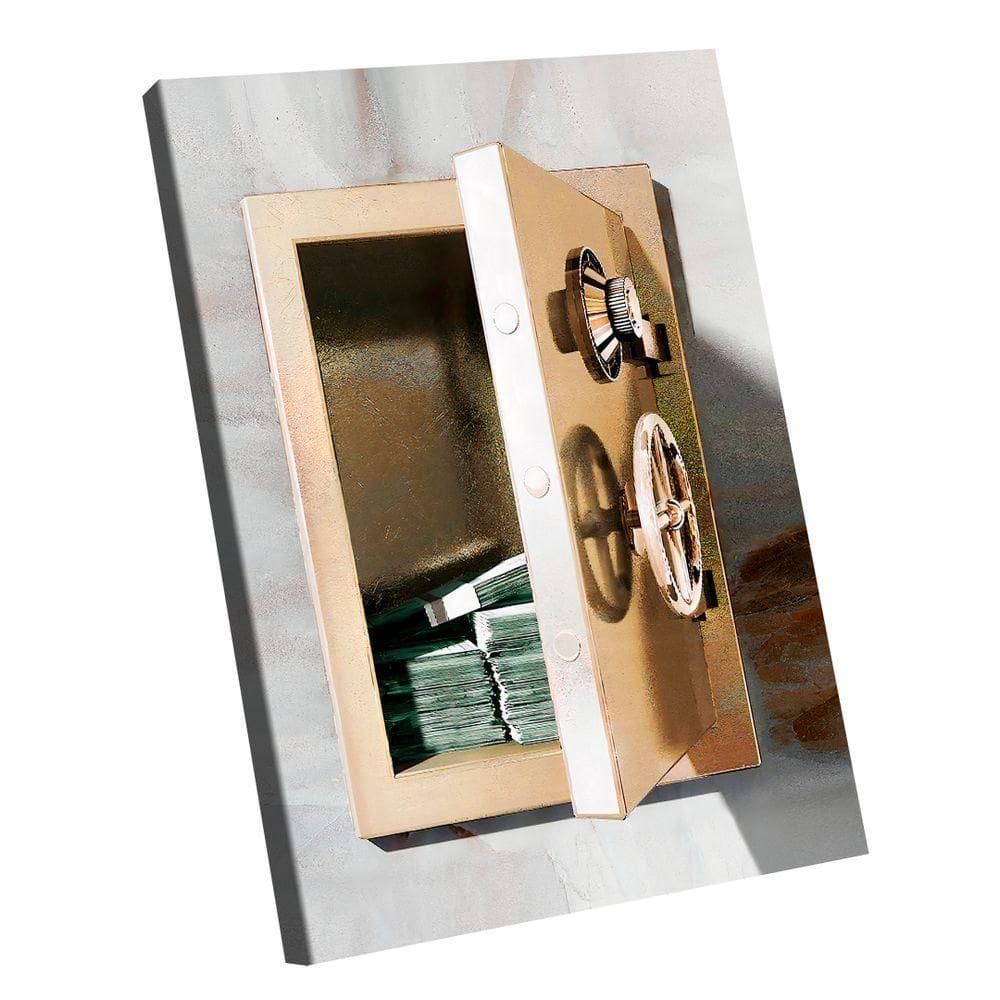 Quadro Cofre Milionário -- Br Artes