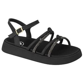 Sandália Flatform Infantil Molekinha 2358.106 - Preto