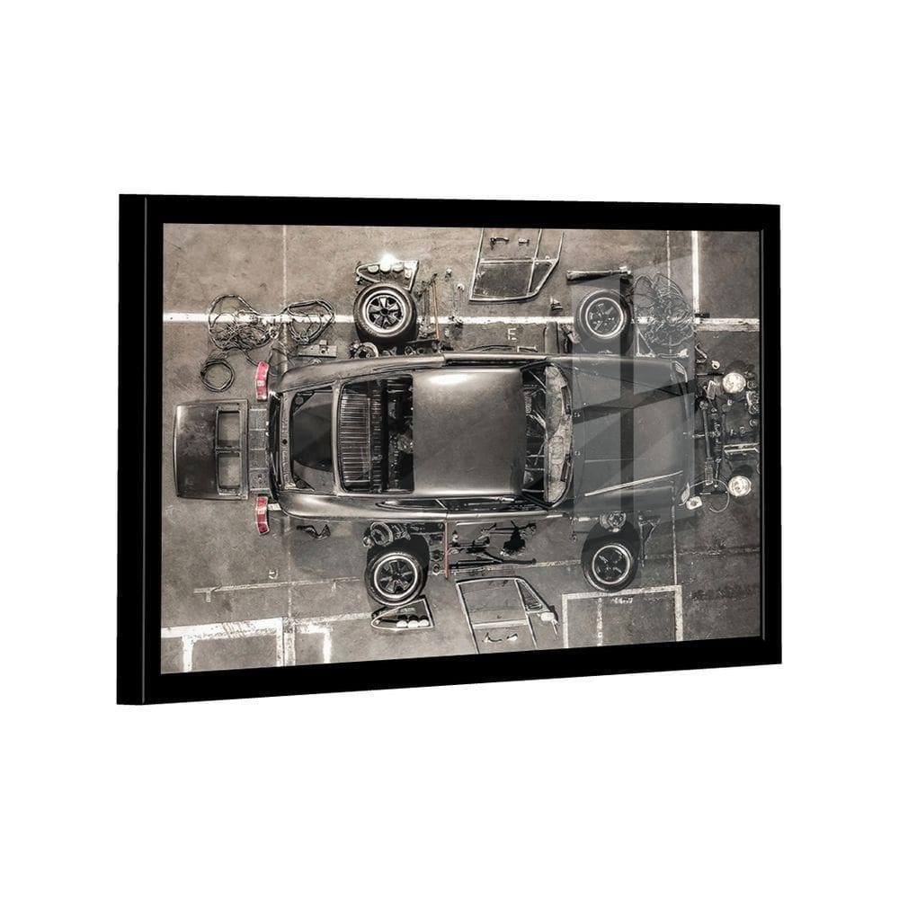 Quadro Porsche Reconstrução Br Artes