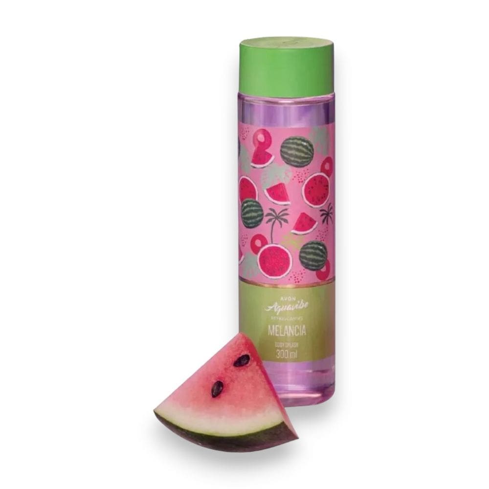 Body Splash Colônia Aquavibe Brilho do Sol Melancia 300ml