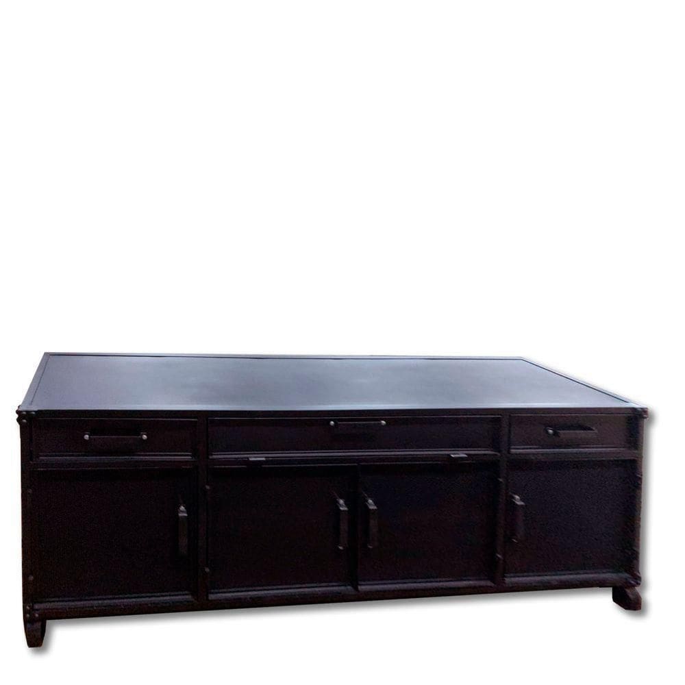 Rack para Tv Manhattan Estilo Industrial Em Ferro 200cm