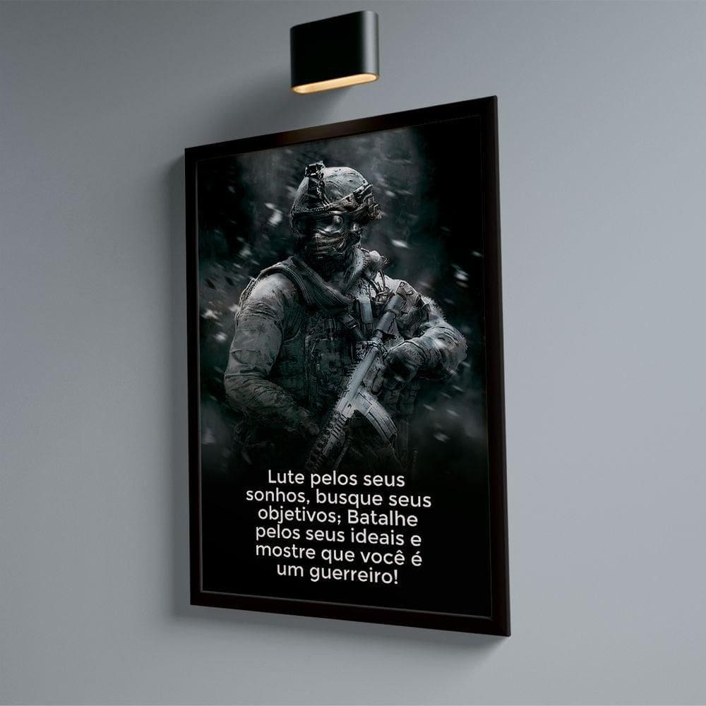 Quadro Lute Pelos Seus Sonhos