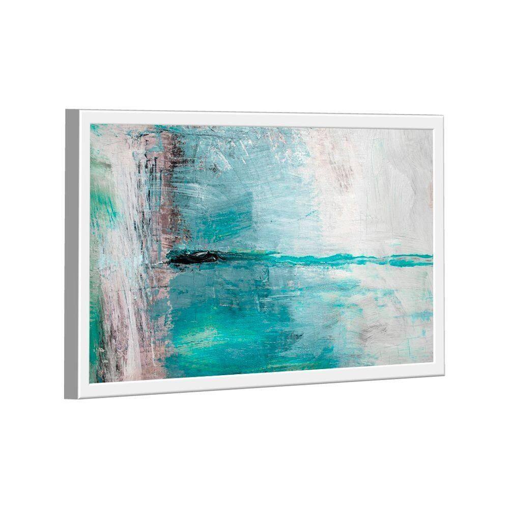 Quadro Pintura Água Abstrato -- Br Artes
