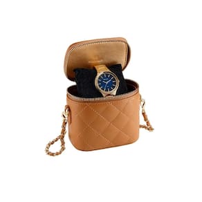 Relógio Seculus Feminino Ref: 77253lpsvds2 Dourado Estojo Bolsa