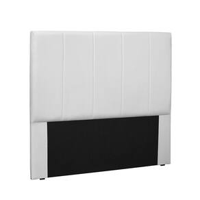 Cabeceira Arizona Cama Box King 195 Cm Corino Branco