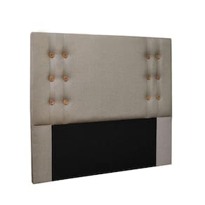 Cabeceira Gênova para Cama Box Queen 160cm Linho Areia